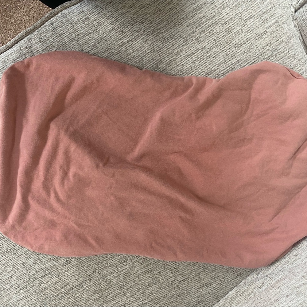 Kids Soft Lounger Cover in Dusty Pink - Picture 4 of 5